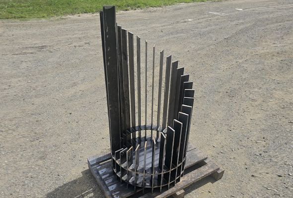 Twisted Fire Pit